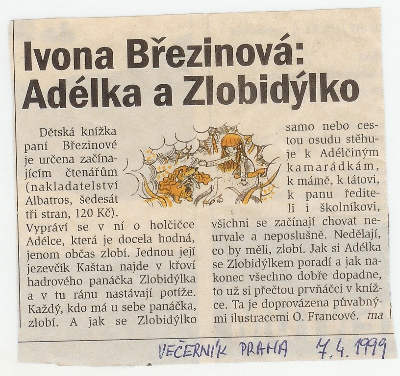 Adélka_Večerník